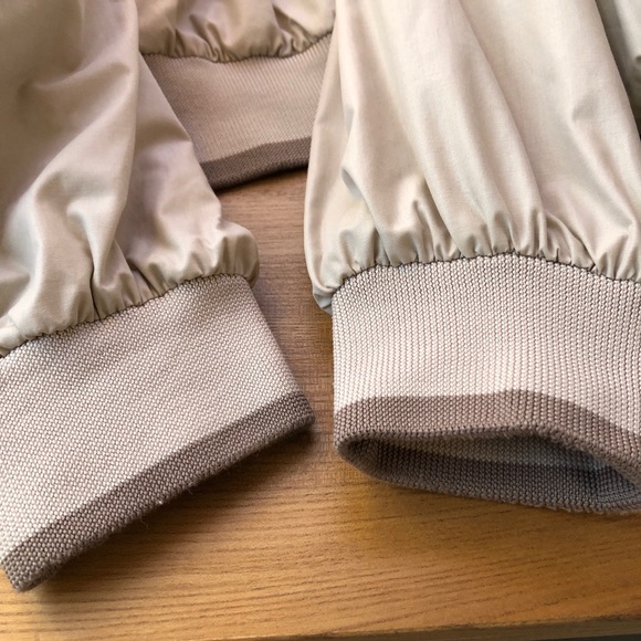 Vintage Members Only Tan Khaki Bomber Jacket - Picture 4 of 10